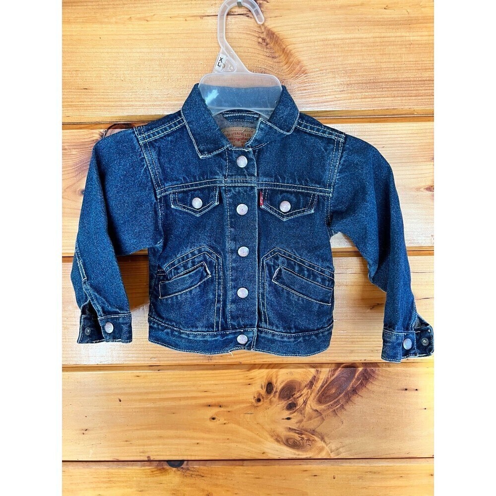 Levi's Girls 3T  Snap Up Jean Long Sleeve Jacket